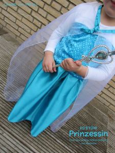 Kostüm "Prinzessin" (Kosenlose Upcycling-Nähanleitung für alle Größen)