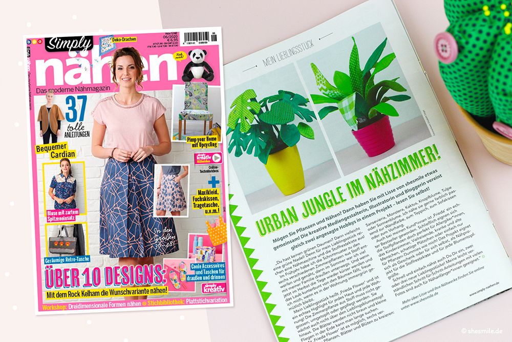 FriedaFlower ist mein Lieblingsstück (simply nähen, Ausgabe 06/2020)