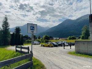 Kostenloser Parkplatz an der Talstation in Neukirchen am Wildkogel