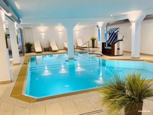 Schwimmbad in der Inselresidenz Strandburg