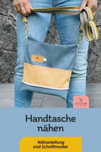 Handtasche ZipKram - Nähanleitung und Schnittmuster von shesmile