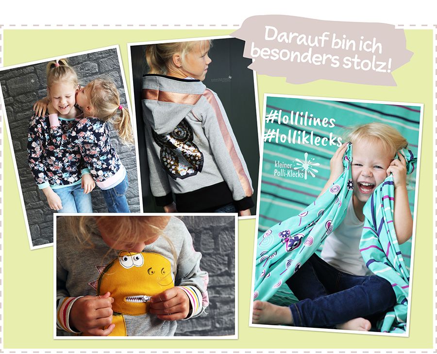 Darauf bin ich besonders stolz - Freundebuch-Eintrag: Yvonne Andresen von kleiner Polli-Klecks
