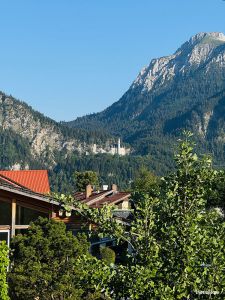 Blick aufs Schloss Neuschwanstein