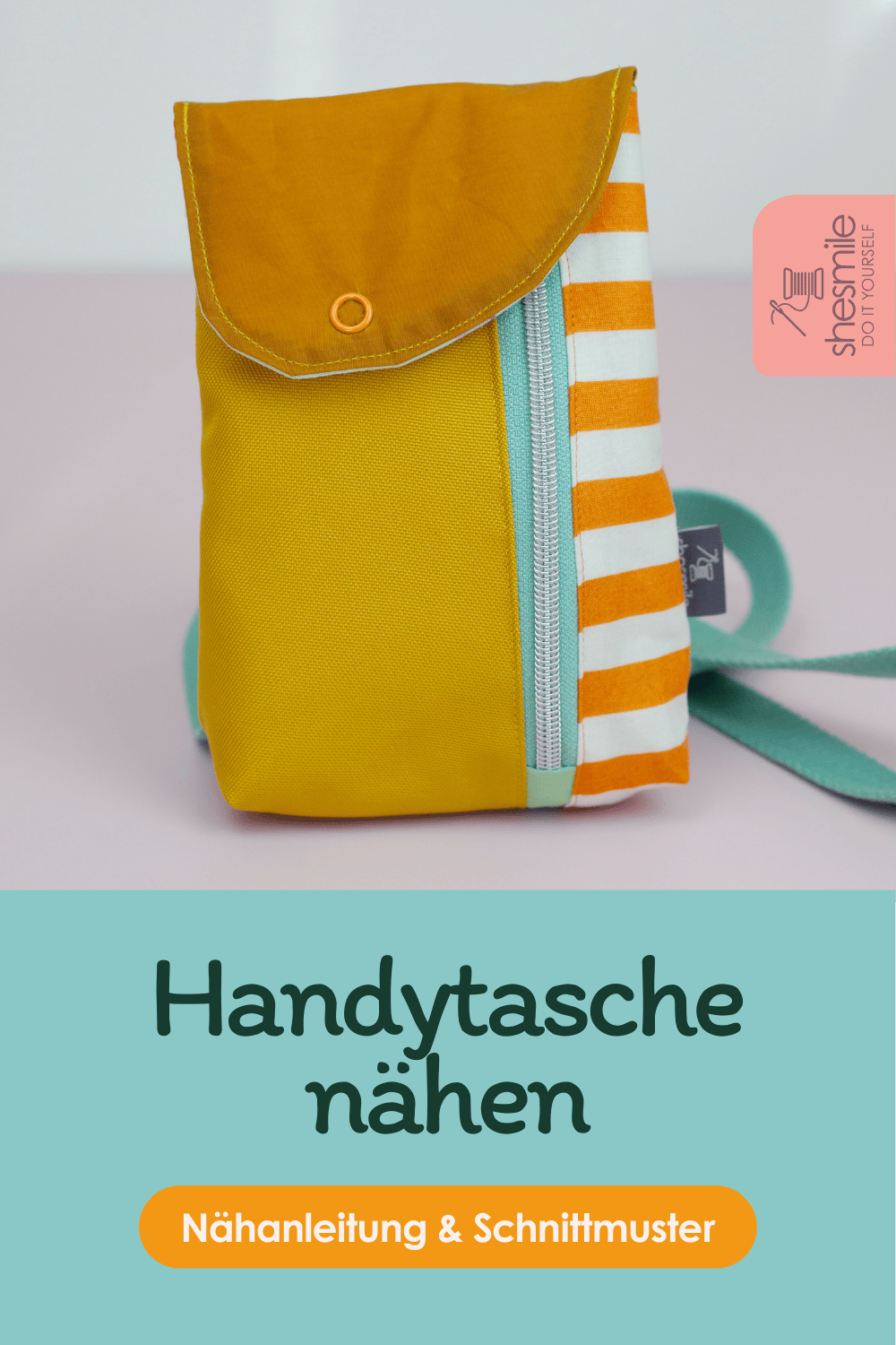 Innenleben 3 für die Handytasche Smartkram (Schnittmuster-Ergänzung)