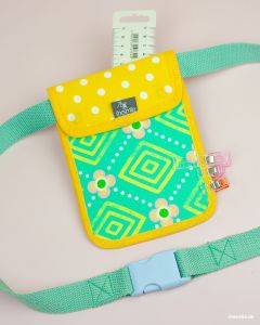 Taschenorganizer KittelKram als Gürteltasche oder Umhängetasche nähen