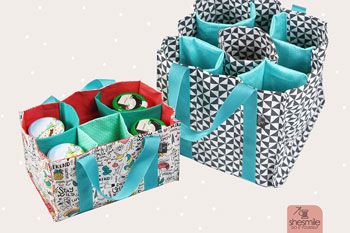 Welche TanteTrage passt zu dir? Ideen und Nähbeispiele für Einkauf, Geschenke, Kinderzimmer, Toniebox, unterwegs: Tragetaschen für Flaschen, Gläser, Spielzeug.