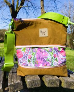 Handtasche ZipKram - Nähanleitung und Schnittmuster von shesmile DIY