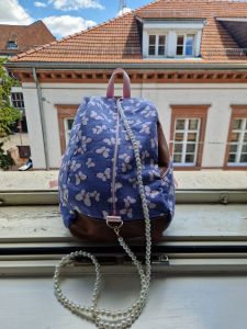 Schuhtasche SusiSkates genäht von @lillans_barnklaeder - Nähanleitung und Schnittmuster von shesmile DIY
