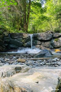 Wasserfall an der Höllschlucht