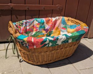 Korbbezug KorbKleid, Nähanleitung für alle Größen von shesmile DIY