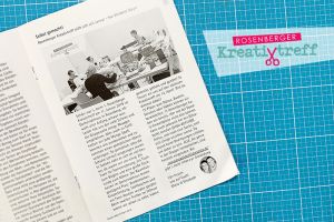 Ein Beitrag über unseren Kreativtreff im Gemeindebrief (April 2019)
