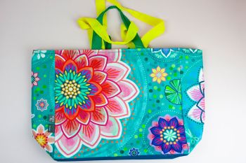 Eine neue Verkleidung für die alte Einkaufstasche nähen (Upcycling-Nähprojekt)