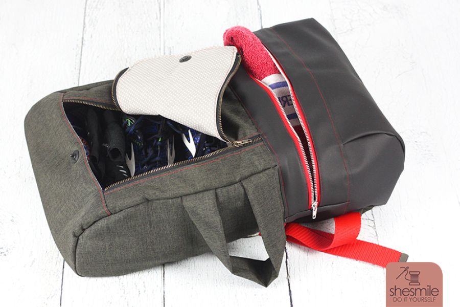 Ein Rucksack "BigKlapPack" für meinen Mann + Video-Nähanleitung!