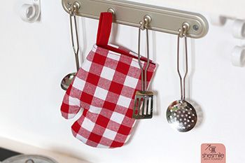 Ofenhandschuh für Kinder (Kostenloses Schnittmuster)