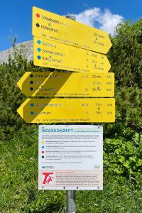 Wegekonzept auf dem Jenner in Berchtesgaden. Reisetagebuch Berchtesgaden von shesmile.de