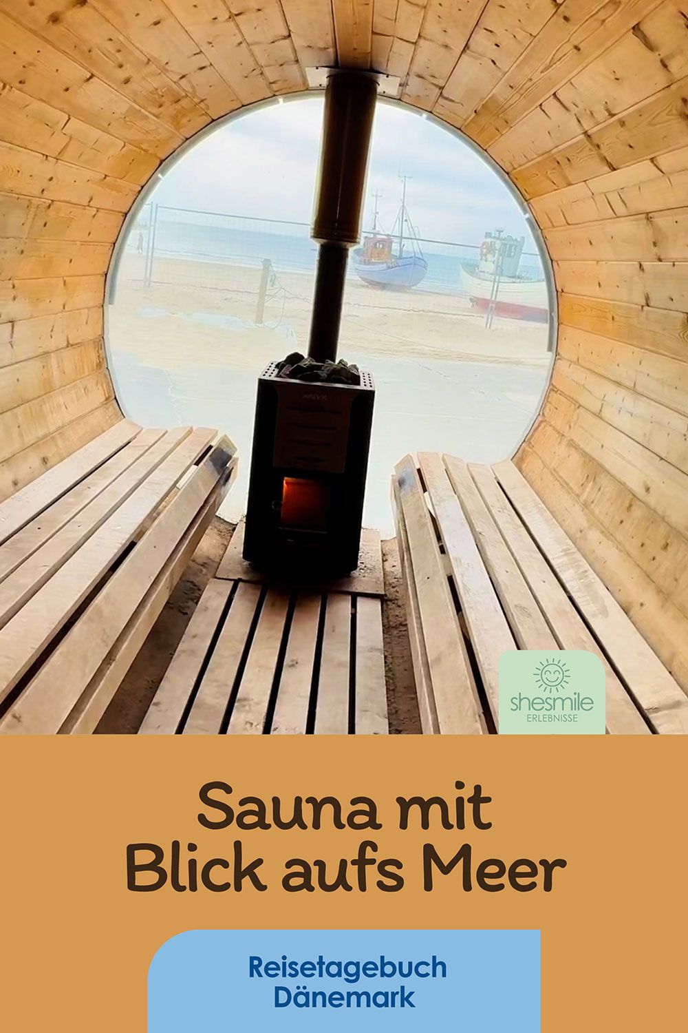 Løkken - Strandsauna und Pfannkuchenhaus mit der Familie in Dänemark