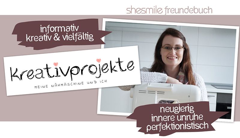 Freundebuch-Eintrag: Stephanie von kreativprojekte