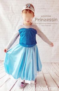 Kostüm "Prinzessin" (Kosenlose Upcycling-Nähanleitung für alle Größen)