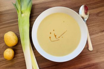Kartoffel-Lauch-Cremesuppe - Ein Rezept für Kinder und Gemüse-Anfänger