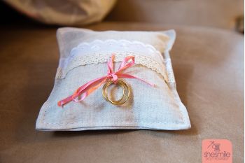 Ein Ringkissen für die Hochzeit meines Bruders nähen