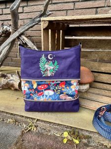 Handtasche ZipKram - Nähanleitung und Schnittmuster von shesmile DIY