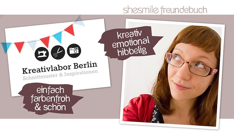 Freundebuch-Eintrag: Julia von Kreativlabor Berlin