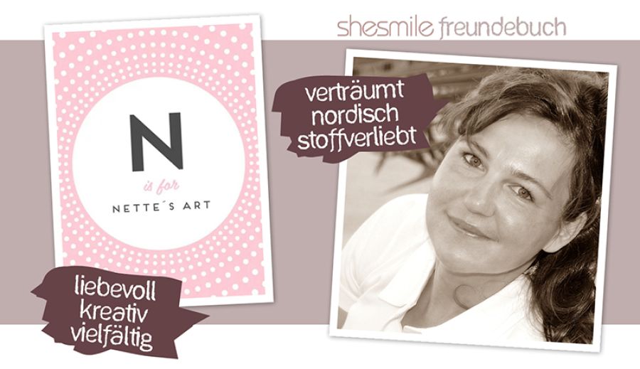 Freundebuch-Eintrag: Annett Nehls von Nettes´s art handmade with love
