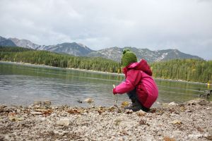 Eibsee im Herbst, Oktober 2016