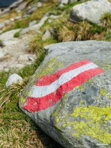 Gut beschilderte Wanderwege