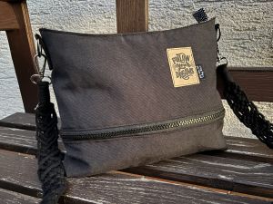 Handtasche ZipKram genäht von  Cornelia Bardt (Piratennaht) -  Schnittmuster und Nähanleitung von shesmile DIY