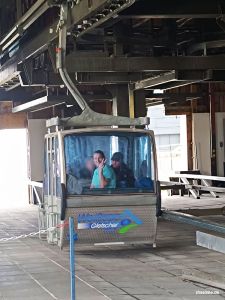 Winke Winke aus der Seilbahn Rudolfshütte