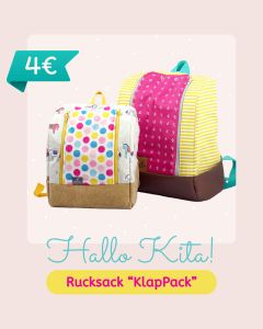 Schnittmuster des Monats - Rucksack "KlapPack"