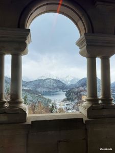 Schloss Neuschwanstein im Winter