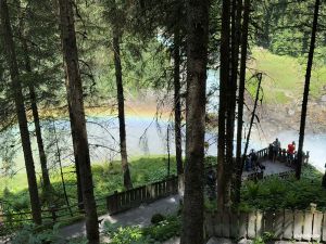 Regenbogen am Krimmler Wasserfälle Wanderweg
