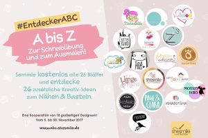 Entdecker ABC zur Schreibübung und zum Ausmalen (Kostenlose PDF-Druckvorlage)