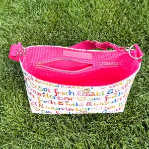 Handtasche ZipKram - Nähanleitung und Schnittmuster von shesmile DIY
