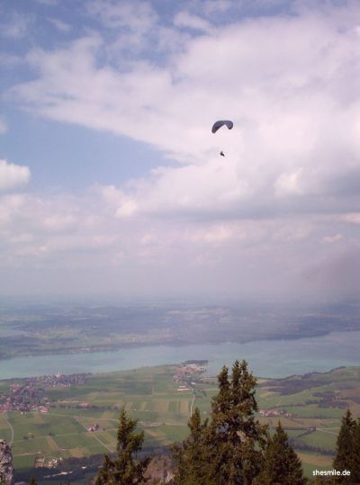 Gleitschirmflieger gab es 2003 auch schon. Wie sich die Zeiten ändern und doch sooo vieles bleibt wie immer.