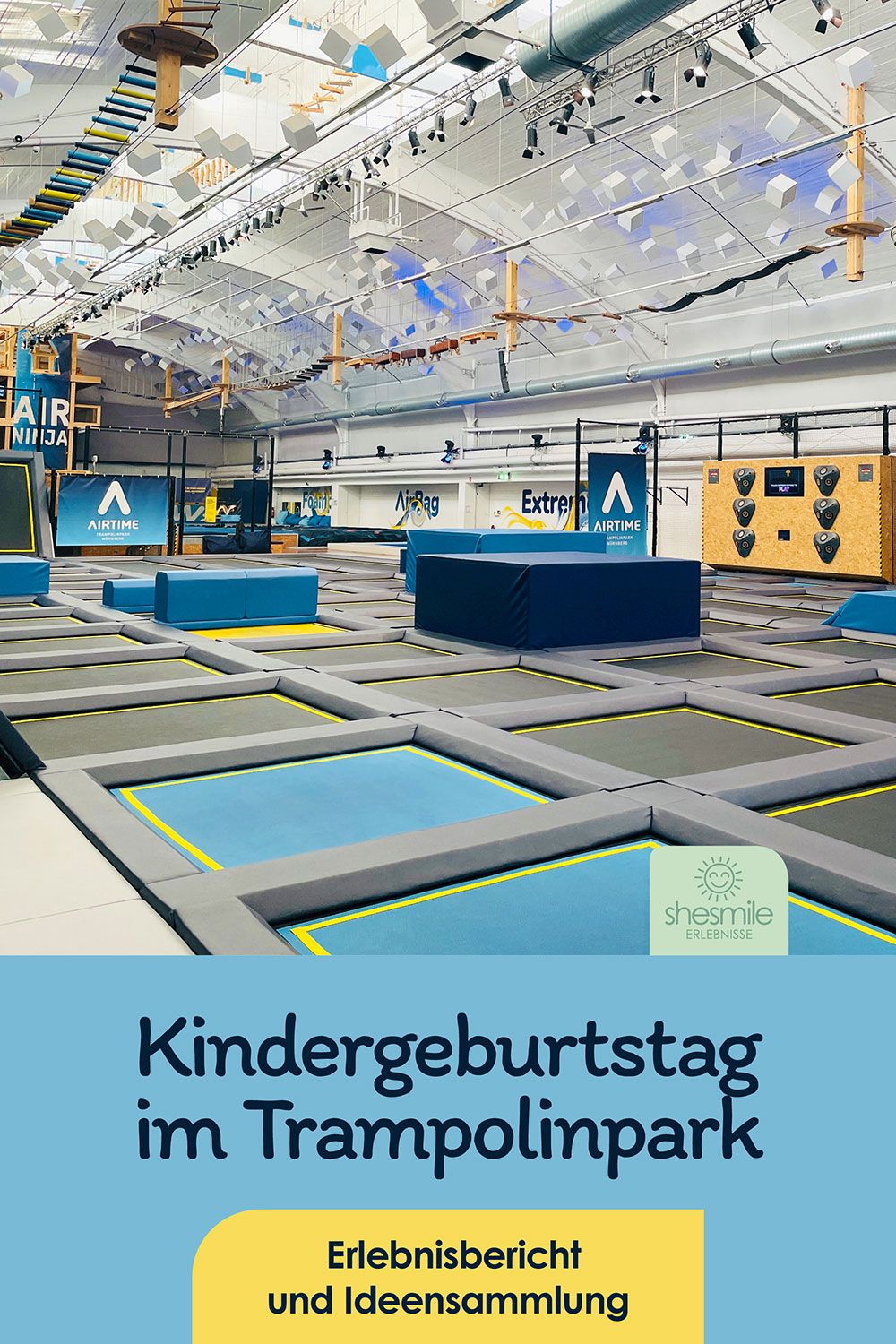 Eine Trampolinparty zum Geburtstag im AIRTIME Trampolinpark