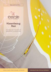 Mit Reißverschluss auf der Rückseite