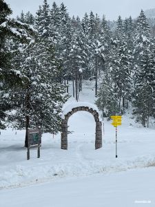 Winterwanderung am Lautersee