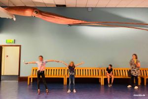 Modell eines Riesenkalmars (Giant Squid)