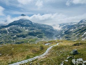Blick auf den Totenkopf (3.151m)