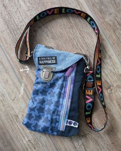 Designnähen zum Schnittmuster der Handytasche Smartkram