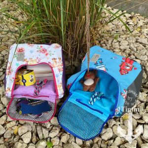 Tasche "KlappAuf" (Nähanleitung und Schnittmuster in 3 Größen)