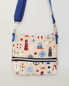Handtasche ZipKram - Nähanleitung und Schnittmuster von shesmile DIY
