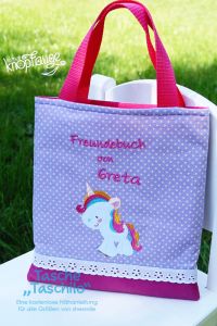Stofftasche Taschilo, eine kostenlose Nähanleitung von shesmile DIY.