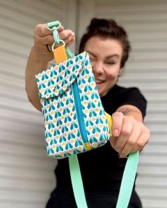 Designnähen zum Schnittmuster der Handytasche Smartkram