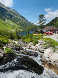 Blick auf den Grünsee