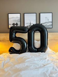 XXL Ballons zum 50. Geburtstag