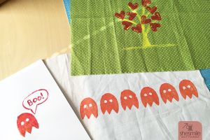 Kartoffeldruck auf Textilien und Papier (Kostenlose Bastelanleitung)